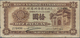 Macau / Macao: 10 Patacas 1945 P. 30, Used With Folds And Stain In Paper, Left And Upper Border At B - Macau