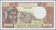 Madagascar: Seldom Seen 1000 Francs ND Specimen / Proof P. 37s Without Watermark, With Zero Serial N - Madagascar