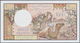 Madagascar: Seldom Seen 1000 Francs ND Specimen / Proof P. 37s Without Watermark, With Zero Serial N - Madagascar