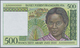 Madagascar: Set Of 2 Notes Containing 500 And 25.000 Francs ND(1994-95) Specimen P. 75s, P. 82s With - Madagascar