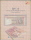 Malaysia: Set Of 2 Uncut Sheets Of 3 Notes Each 10 Ringgit ND P. 38 And 10 Ringgitt ND P. 42, In Ori - Malaysia