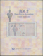 Malaysia: Uncut Sheet Of 3 Pcs 2 Ringgit ND P. 40 In Original Folder From The Central Bank Of Malays - Malaysia