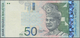 Malaysia: 50 Ringgit ND(1998-2001) P. 43 Error Print At Right Border, The Denomination "50" And Prin - Malaysia