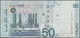 Malaysia: 50 Ringgit ND(1998-2001) P. 43 Error Print, Front Print Is Shiftet As Well As The Back Pri - Malaysia