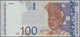 Malaysia: 100 Ringgit ND(1996-2001) P. 44 With Error Print Of The Portrait Color, Light Folds In Pap - Malaysia