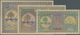 Maldives / Malediven: Very Rare Set Of The First Issue Of The Maldivian State Treasury Comprising 1, - Maldives