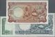 Nigeria: Set With 3 Banknotes 10 Shillings 1958 P.3 (XF), 5 Pounds ND(1967) P.9 (VF) And 5 Pounds ND - Nigeria