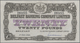 Northern Ireland / Nordirland: 20 Pounds 1943 P. 129c, Very Rare Note, Only A Very Very Light Center - Other & Unclassified