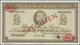 Northern Ireland / Nordirland: Provincial Bank Of Ireland 5 Pounds 1963 TDLR Specimen, P.244s In UNC - Sonstige & Ohne Zuordnung