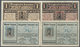 Poland / Polen: Set Of 4 Notes Regional Isses For Cieszyn Containing 2x 50 Halerzy (F+) And 2x 1 Kor - Poland