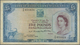 Rhodesia & Nyasaland: 5 Pounds August 15th 1958, P.22a With Several Handling Traces Like Folds And S - Rhodesia