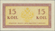 Russia / Russland: 15 Kopeks ND(1915), P.29 In Almost Perfect Condition With A Few Minor Creases At - Russland