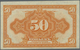 Russia / Russland: Siberia Set Of 2 Notes Containing 10 Rubles 1918 P. S818A With Center Fold, Pinho - Russie