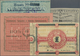 Russia / Russland: Set With 4 Banknotes And Vouchers Containing Far East Mining Corporation 25 Kopek - Russia