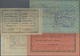Russia / Russland: Set With 4 Banknotes And Vouchers Containing Far East Mining Corporation 25 Kopek - Russia
