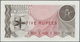 Seychelles / Seychellen: 5 Rupees 1968, P.14 With A Tiny Spot At Upper Margin, Otherwise Perfect. Co - Seychelles