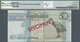 Delcampe - Seychelles / Seychellen: Set Of 4 Specimen Notes Conatining 10 Rupees ND(1998-2010) P. 36s PMG 66 GE - Seychelles