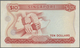 Singapore / Singapur: 10 Dollars ND(1967-73) P. 3, Light Center Bend, Light Stain At Upper Right, Co - Singapore