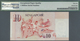 Delcampe - Singapore / Singapur: Large And Rare Set Of 10 Pcs 10 Dollars ND(1999) P. 40, All With Special Numbe - Singapore