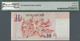 Delcampe - Singapore / Singapur: Large And Rare Set Of 10 Pcs 10 Dollars ND(1999) P. 40, All With Special Numbe - Singapore