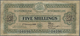 Solomon Islands: 5 Shillings January 2nd 1926, P.1, Extremely Rare Note And A Great Addition To Any - Isola Salomon