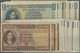 South Africa / Südafrika: Set Of 23 Notes Containing 10 Shillings 1956 (F-), 10 Shillings 1955 (F-) - South Africa