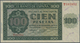 Spain / Spanien: 100 Pesetas 1936 With Cancellation "inutilizado", Regular Serial Number, P. 101s, I - Sonstige & Ohne Zuordnung