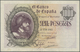 Spain / Spanien: 1000 Pesetas 1940, P.125, Very Popular Note In Nice Condition With Vertical Fold At - Other & Unclassified