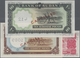 Sudan: Set Of 3 SPECIMEN Banknotes Containing 25 Piastres, 5 And 10 Pounds P. 9bs, 6s, 10as, All In - Sudan