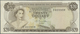 Bahamas: Set Of 2 Notes 20 Dollars L.1974 P. 39a In Used Condition With Folds And Light Creases, One - Bahamas