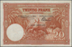 Belgian Congo / Belgisch Kongo: 20 Francs 1943, P.15C, Lightly Stained Paper With Vertical Fold At C - Unclassified