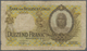 Belgian Congo / Belgisch Kongo: Belgian Congo: 1000 Francs 1947, P.19b In Well Worn Condition With M - Unclassified