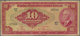 Turkey / Türkei: 10 Lira L. 1930 (1947-1948) P.147, Yellowed Paper With Many Folds And Some Spots At - Turkey