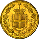 Italien - Anlagegold: Lot 4 Goldmünzen: Carlo Arlberto 1831-1849 (Sardinia): 20 Lire 1849 Genova, KM - Autres & Non Classés