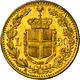 Italien - Anlagegold: Lot 4 Goldmünzen: Carlo Arlberto 1831-1849 (Sardinia): 20 Lire 1849 Genova, KM - Other & Unclassified