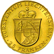 Liechtenstein - Anlagegold: Franz Josef II. 1938-1989: 25 Franken 1956; Gold 900/1000; 5,64 G; Divo - Liechtenstein