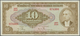 Turkey / Türkei: 10 Lira ND(1948) P. 148a, Light Vertical Folds And Handling In Paper, No Holes Or T - Turquie