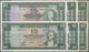 Turkey / Türkei: Set With 6 Banknotes 10 Lirasi L. 1930 (1951-1961) "Atatürk" - 5th Issue P.156 (VF, - Turquie