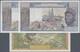 West African States / West-Afrikanische Staaten: Set With 3 Banknotes Comprising 5000 Francs 1981 Le - West African States