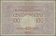 Yugoslavia / Jugoslavien: 100 Dinara = 400 Kronen ND(1919), P.19, Several Folds And Stains Along The - Yougoslavie