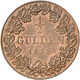 Hessen-Darmstadt: Ludwig II. 1830-1852: Kupferabschlag Vom 1/2 Gulden 1838, Zu AKS 2018,No. 106, Zu - Other & Unclassified