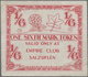 Deutschland - Alliierte Miltärbehörde + Ausgaben 1945-1948: Bad Salzuflen, Empire Club, 1/6 Mark, Vo - Autres & Non Classés