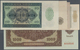 Deutschland - DDR: Banknotensatz 1948 Von 50 Pfennig Bis 1000 Mark, Dabei Auch Der Seltene 100-er Mi - Other & Unclassified