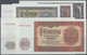 Deutschland - DDR: Banknotensatz 1955 Von 5 Bis 100 Mark, Dabei Der 100-er Als Ersatznote "YA", Ro.3 - Altri & Non Classificati