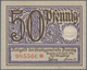 Delcampe - Deutschland - Nebengebiete Deutsches Reich: Danzig, 10 Pf. 1916 (Ro. 784), 2 X 50 Pf. 1919 (Ro. 790) - Altri & Non Classificati