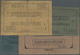 Deutschland - Kolonien: Set Of 4 Banknotes German East Africa, Containing 5 Rupees 1916, 5 Rupees 19 - Other & Unclassified