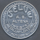 Deutschland - Briefmarkennotgeld: Altena, Selve AG, 20 Pf. Germania, Aluminium, MUG Rosa Mit 4 X "Se - Autres & Non Classés