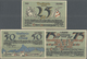 Deutschland - Notgeld - Bayern: Oberammergau, Gemeinde, 25, 50, 75 Pf., 1.7.1921, Büttenpapier, Mit - [11] Local Banknote Issues