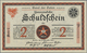 Deutschland - Notgeld - Berlin Und Brandenburg: Berlin, Bund Der Guten, 2 Mark, 10.11.1922, "Unverzi - [11] Local Banknote Issues