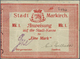 Deutschland - Notgeld - Elsass-Lothringen: Markirch, Oberelsass, Stadt, 1 Mark, O. D. (7.8.1914), Oh - Other & Unclassified